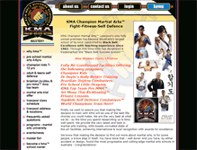 Tablet Screenshot of liverpoolmartialarts.com